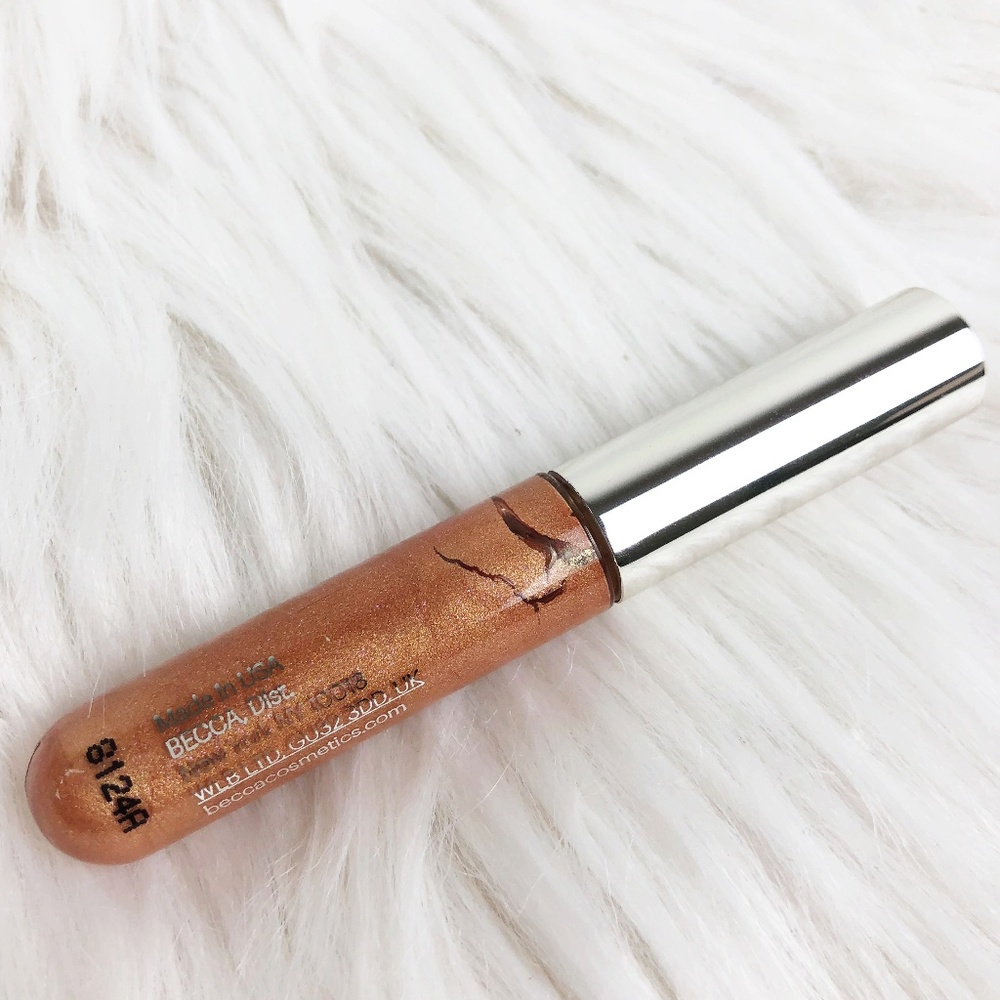 5 for $25 ✨BECCA ✨ Glow Lip Gloss CHAMPAGNE CREME - Picture 7 of 8
